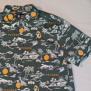 Reyn Spooner NFL Green Bay Packer Aloha Hawaiian Shirt